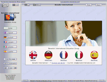 Tablet Screenshot of benedict-international.com